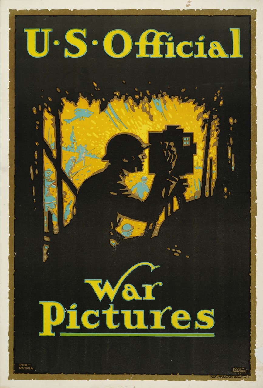 Louis Fancher, 1917.    U.S. Official War Pictures.