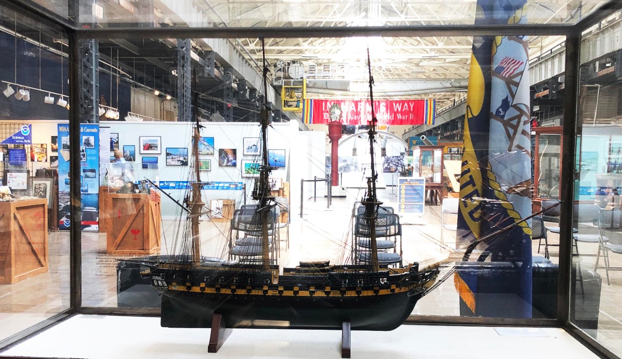 Model:  USS Constitution, A49-33-A.  