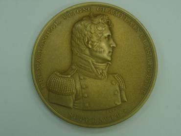 Thomas Macdonough Treasury Medal.  Accession # 60-274-M1.