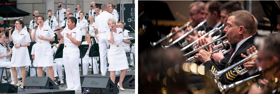 Images courtesy of the Navy Band.