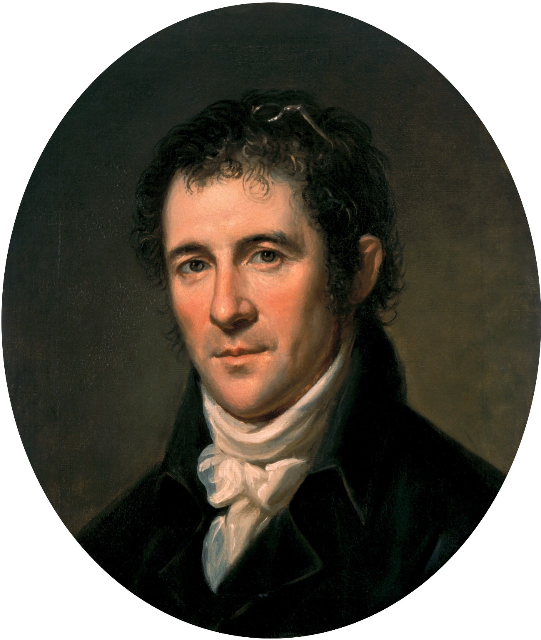 Portrait of British-born architect Benjamin Latrobe. Best known for his design of the United States Capitol, Latrobe came to the United States in 1796. In 1803, the U.S. hired Latrobe as Surveyor for the Public Buildings of the United States, and...