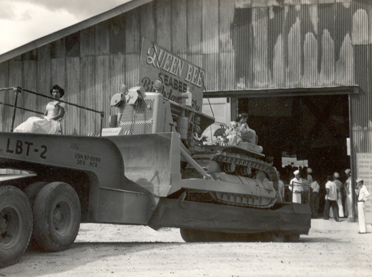 <p>Seabee Queen at Cubi Point 1952</p>
