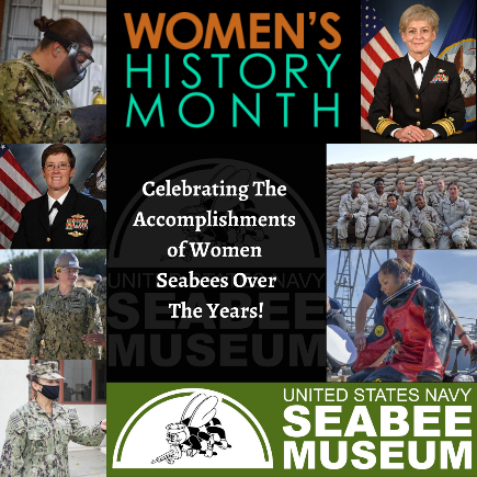 Seabee - Women's History Month advertisement