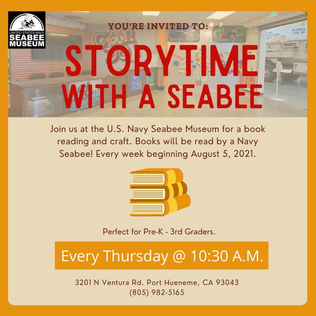 <p>Copy of Storytime with a Seabee</p>
