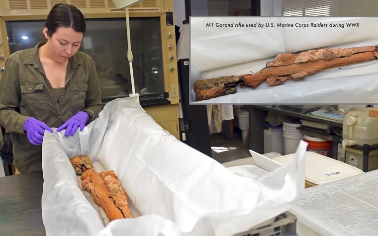 Watch a video on NHHC's Underwater Archaeology Conservation, Research, and Archaeology Laboratory (CORAL), by Mass Communication Specialist 1st Class Abigayle Lutz.