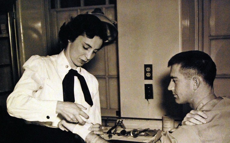 Captain Bernice Walters Nordstrom was a pioneer pilot and medical doctor in the Navy during WWII. 