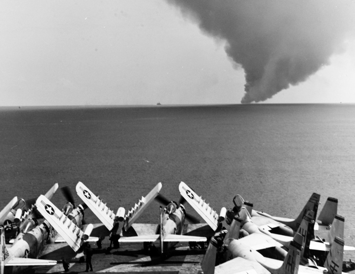 USS FORRESTAL (CVA-59) fire, 1967