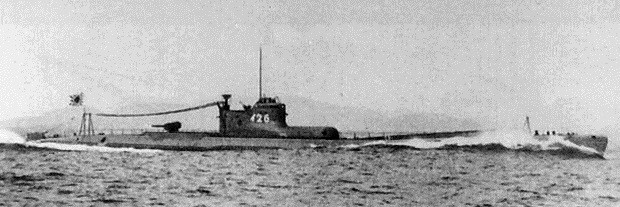 <p>Japanese Type B1 submarine I-26.</p>
