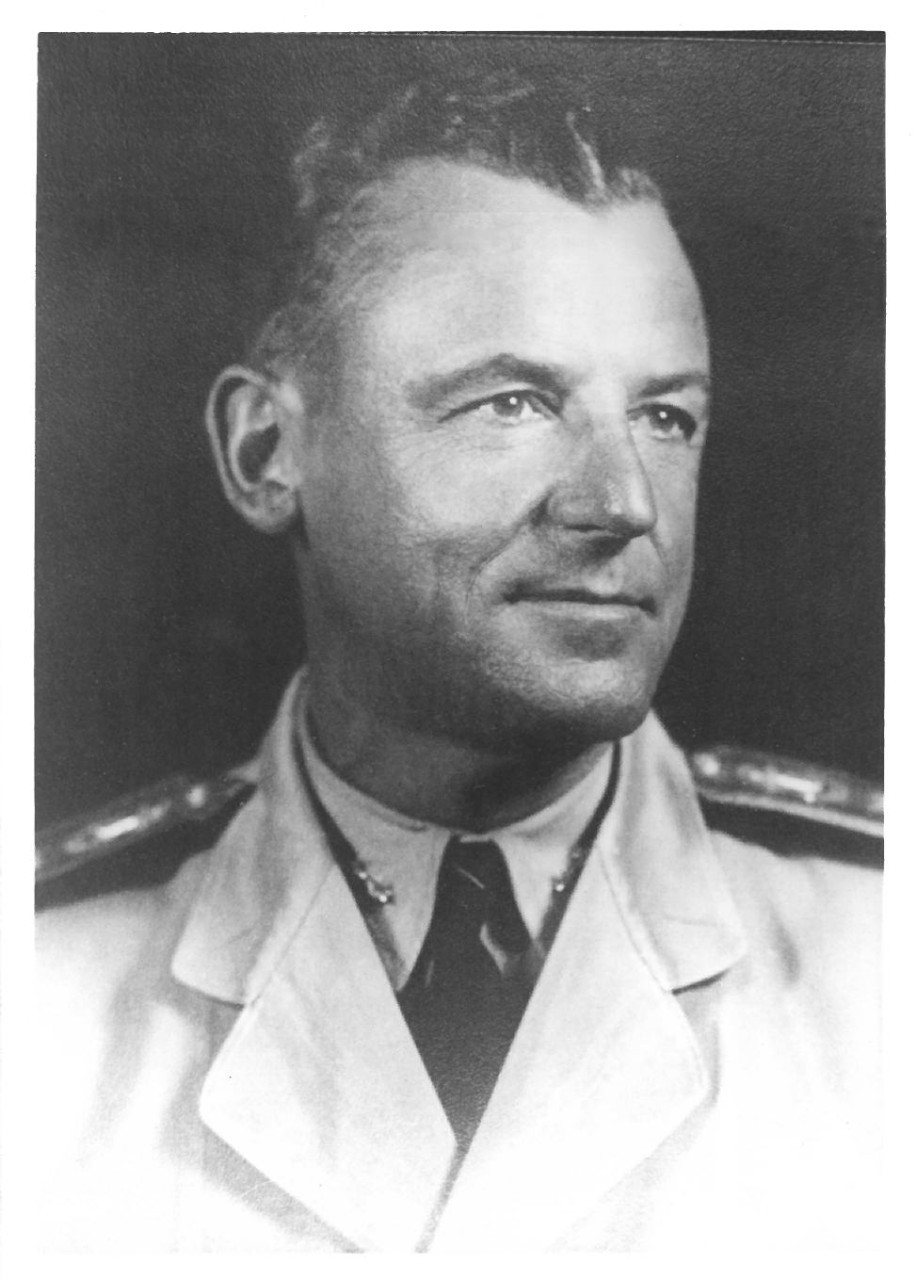 <p>Rear Admiral Theodore E. Chandler, circa 1944</p>
