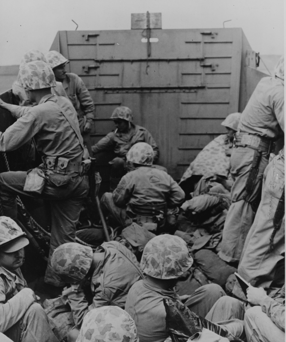 Photo #: NH 104225  Iwo Jima Operation, 1945