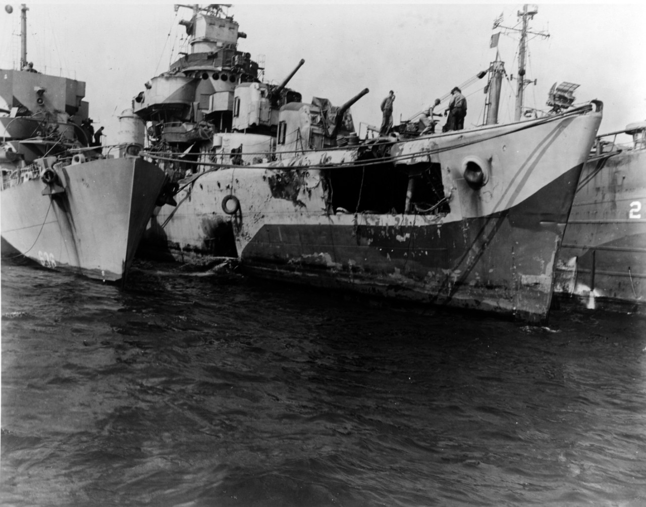USS Rodman (DMS-21) and USS Witter (DE-636)