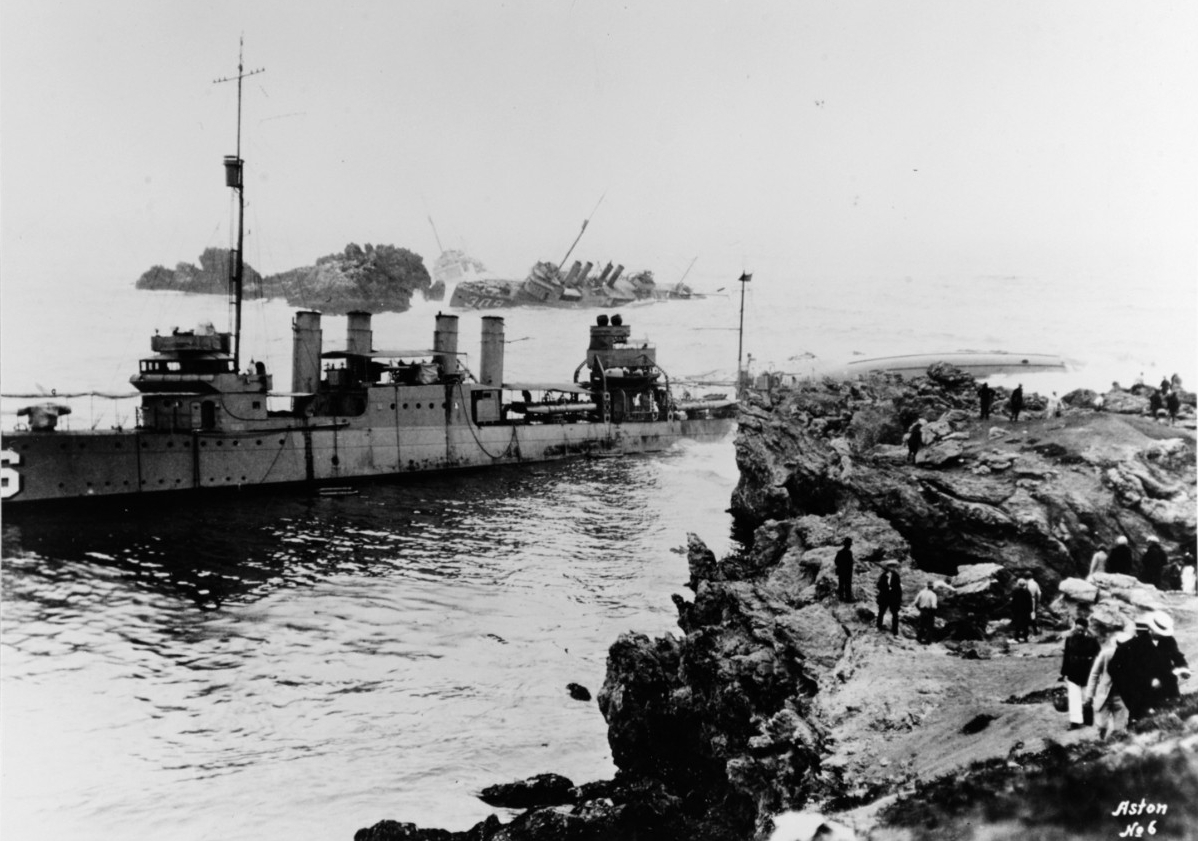 Photo #: NH 84822 Honda Point Disaster, September 1923