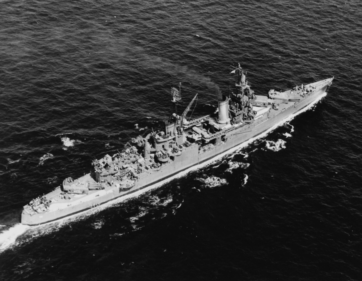 USS INDIANAPOLIS (CA-35) 1943-1945