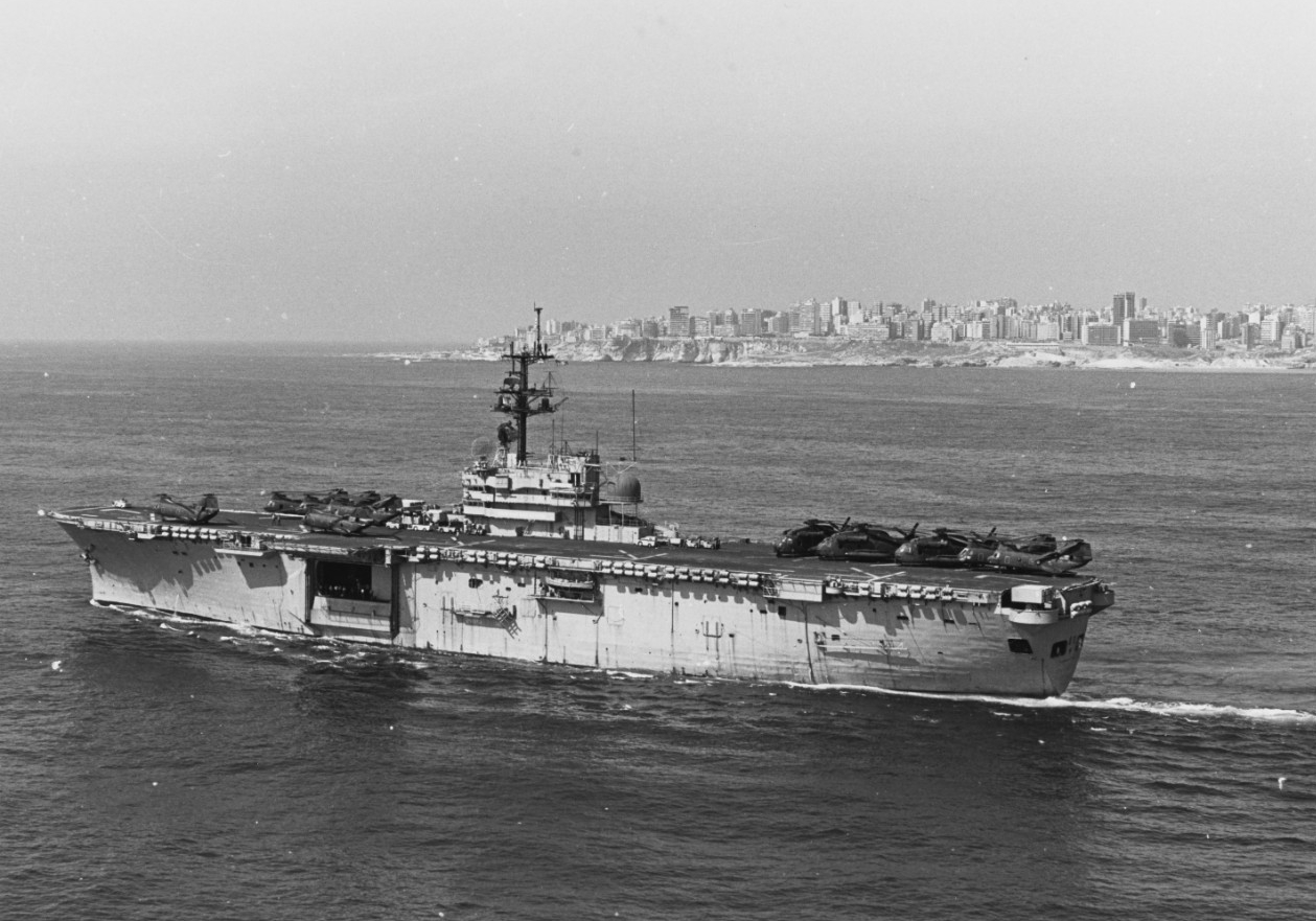 Photo #: NH 107673 USS Guadalcanal
