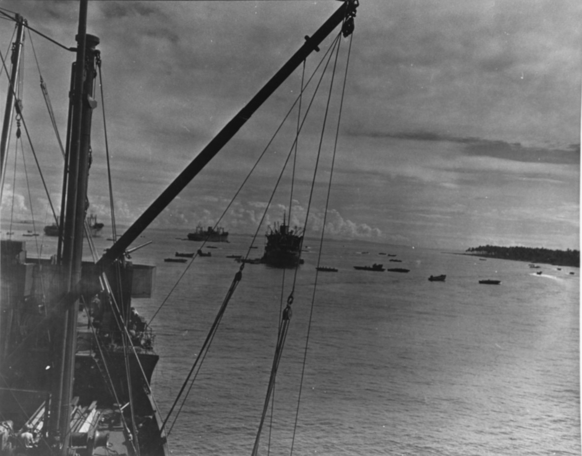 Photo #: 80-G-374870 Guadalcanal-Tulagi Operation, 7-9 August 1942