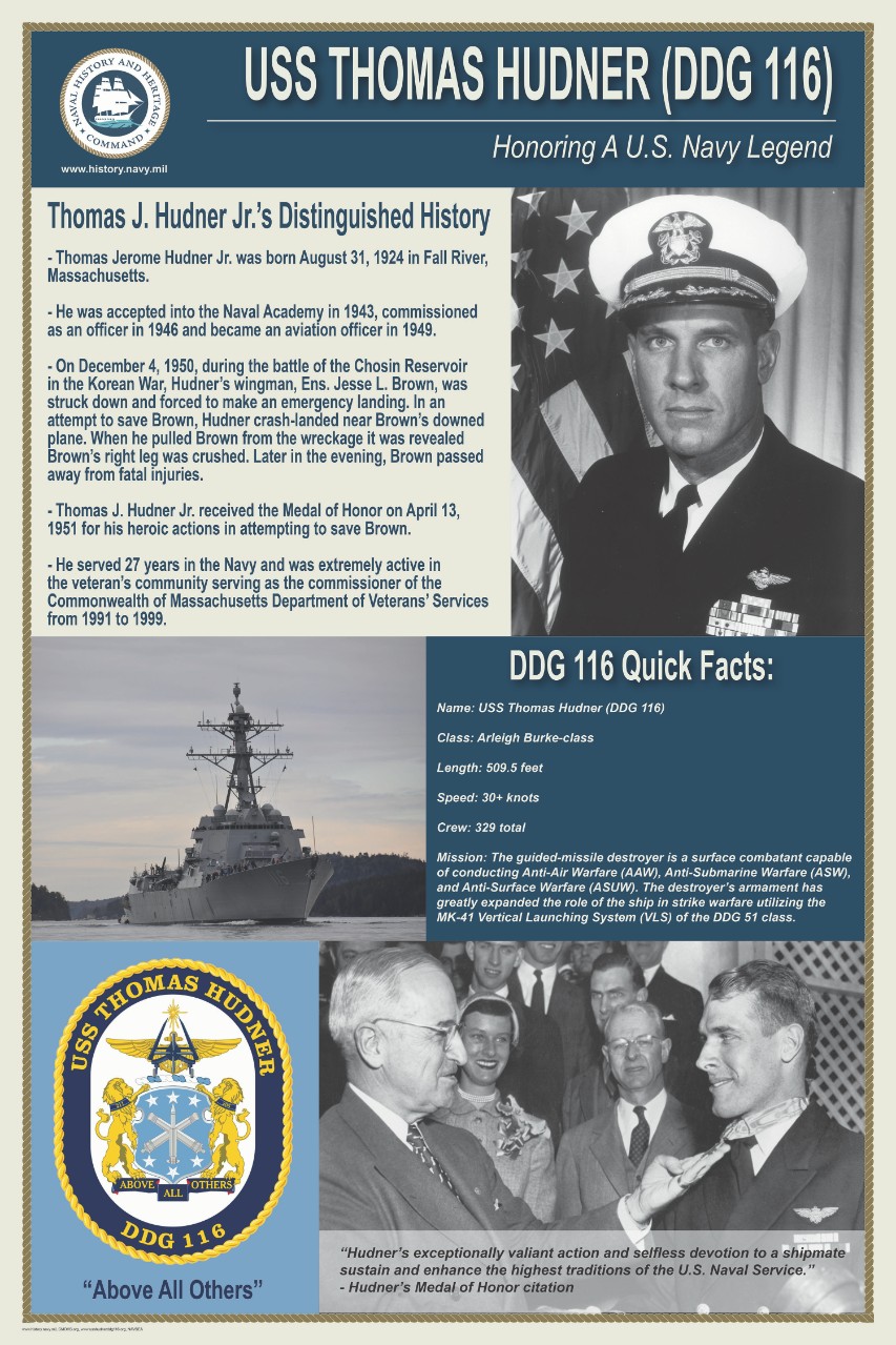 The History of Medal of Honor recipient, Thomas J. Hudner