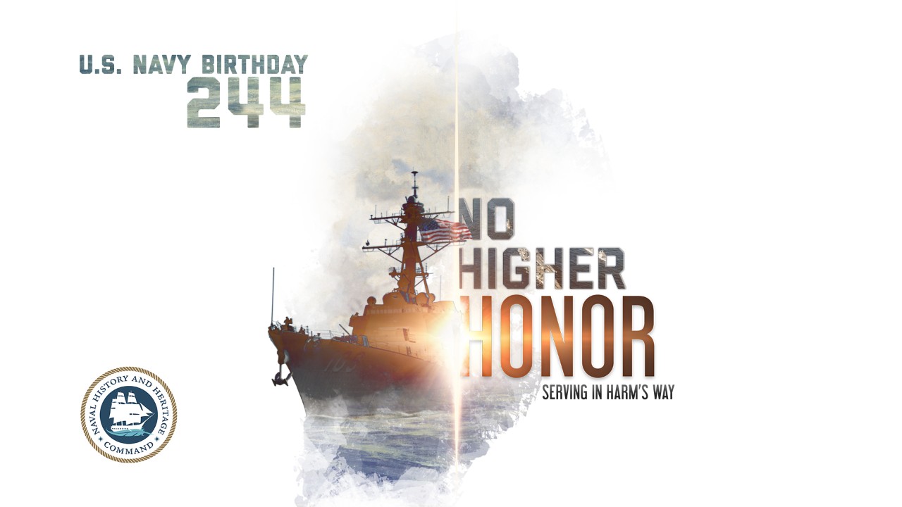 2019 Navy Birthday Graphic HDTV Sea