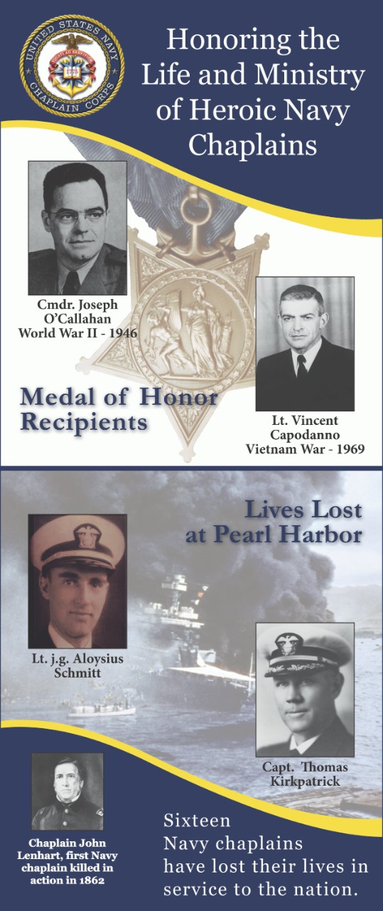 <p>Honoring the Life and Ministry of Heroic Navy Chaplains</p>
