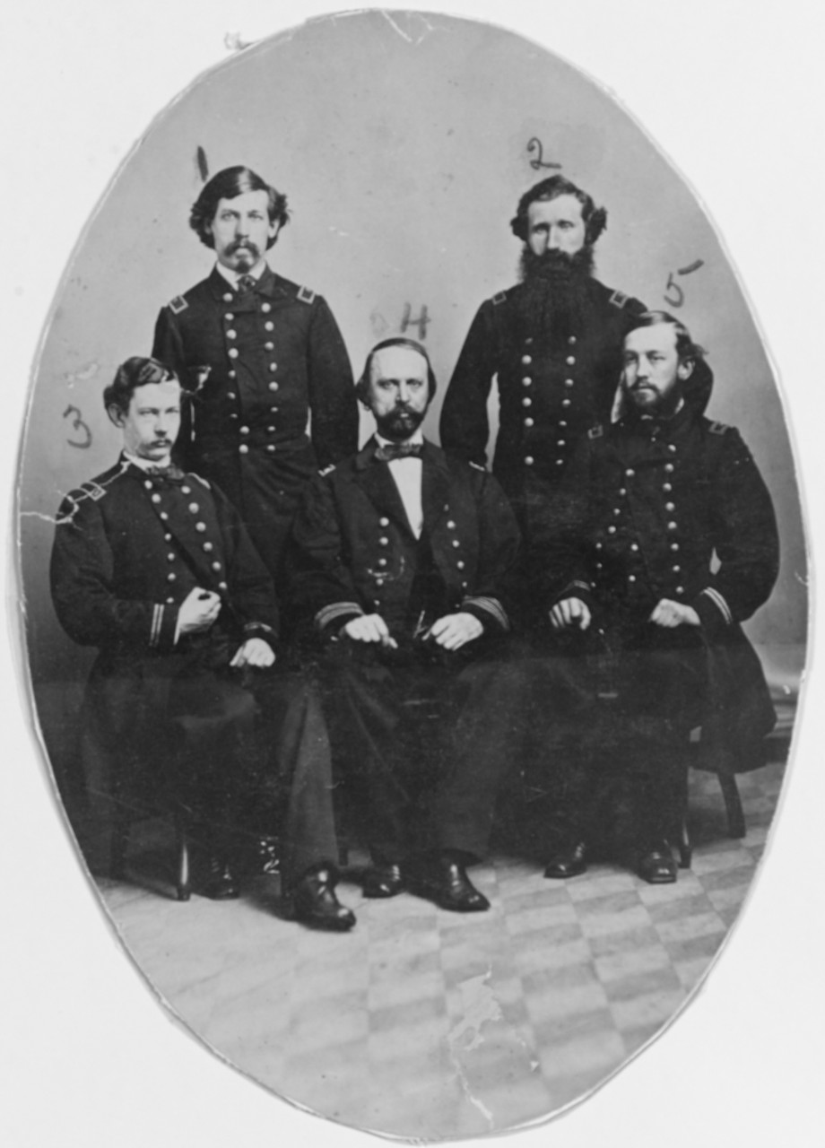Staff Officers of Naval Hospital, Memphis Tennessee 1863