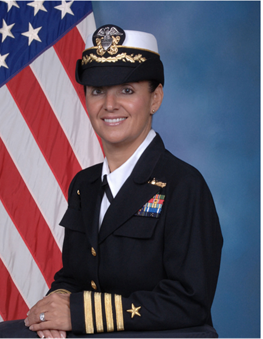 <p>Captain Mery-Angela Sanabria Katson, USN</p>