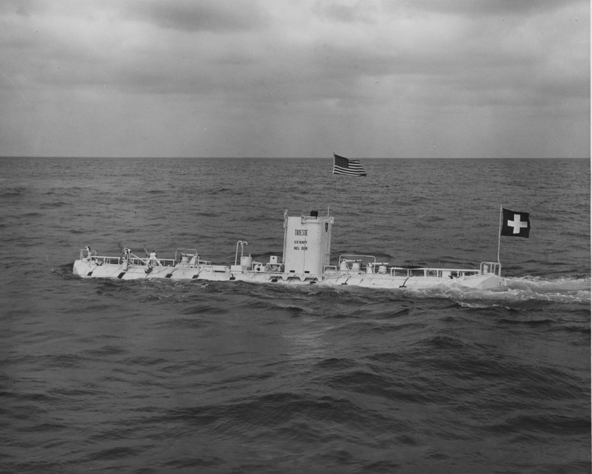 U.S. Navy Bathyscaphe Trieste (1958-1963)