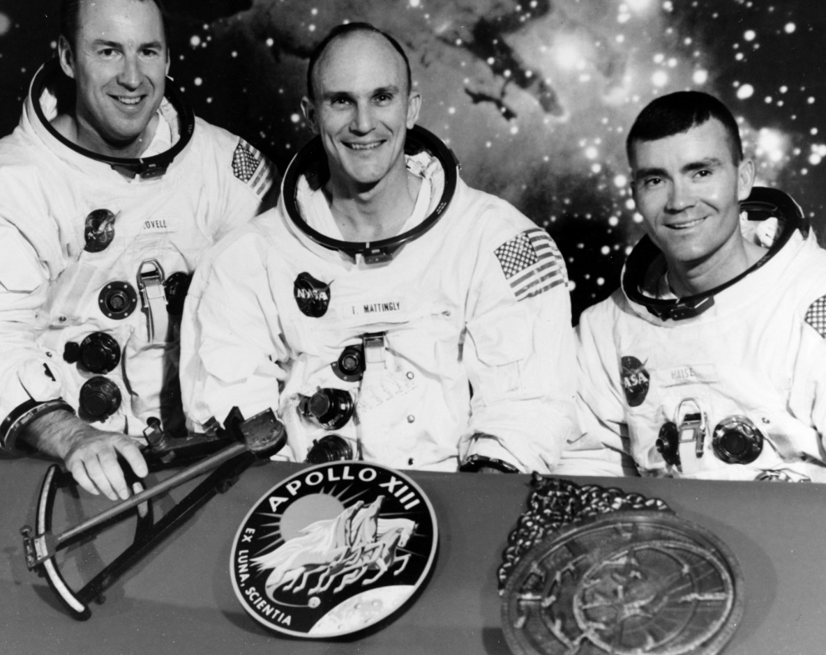 The Prime Crew of the Apollo 13