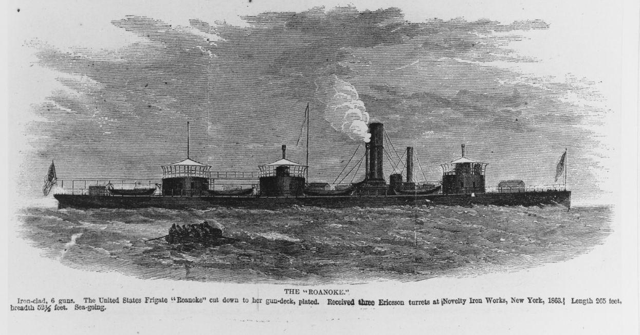 Photo #: NH 65686-KN USS Monitor vs. CSS Virginia, 9 March 1862