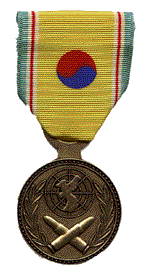 15cm Medal Ribbon The Korea Medal Full-Size Original Korean War 1950-1953 