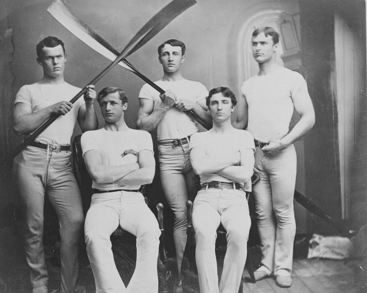 Naval Academy crew, 1879.