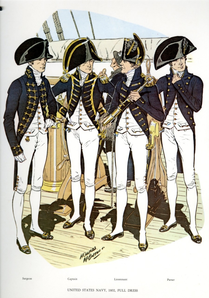 Uniforms of the U.S. Navy 1802
