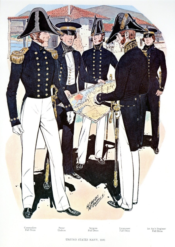 Uniforms of the U.S. Navy 1841