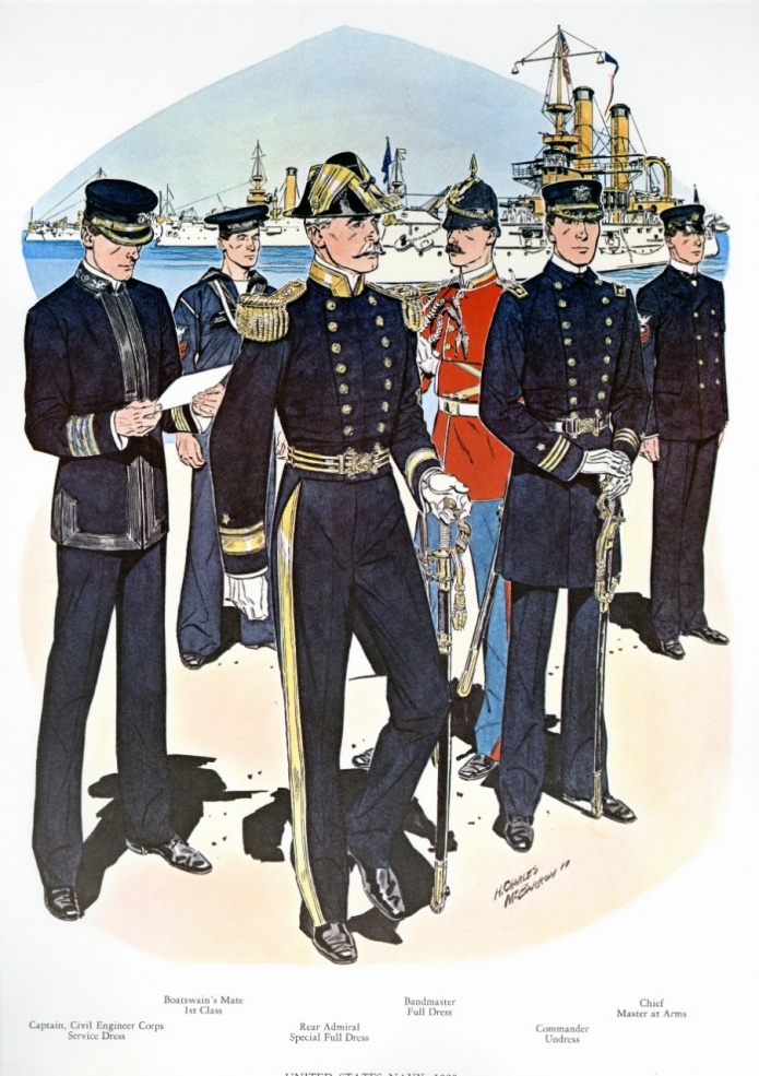 Uniforms of the U.S. Navy 1898