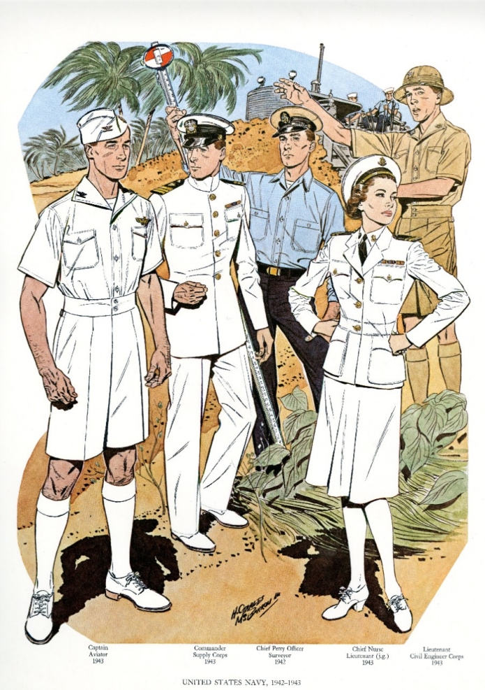 Uniforms of the U.S. Navy 1942-1943