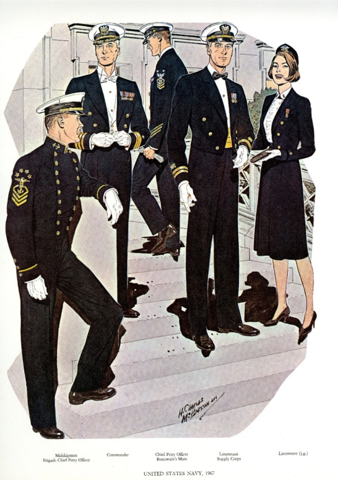 Uniforms of the U.S. Navy 1967