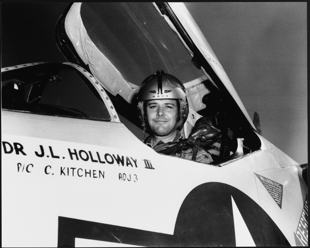 Photo #: NH 103803  Commander James L. Holloway, III, USN