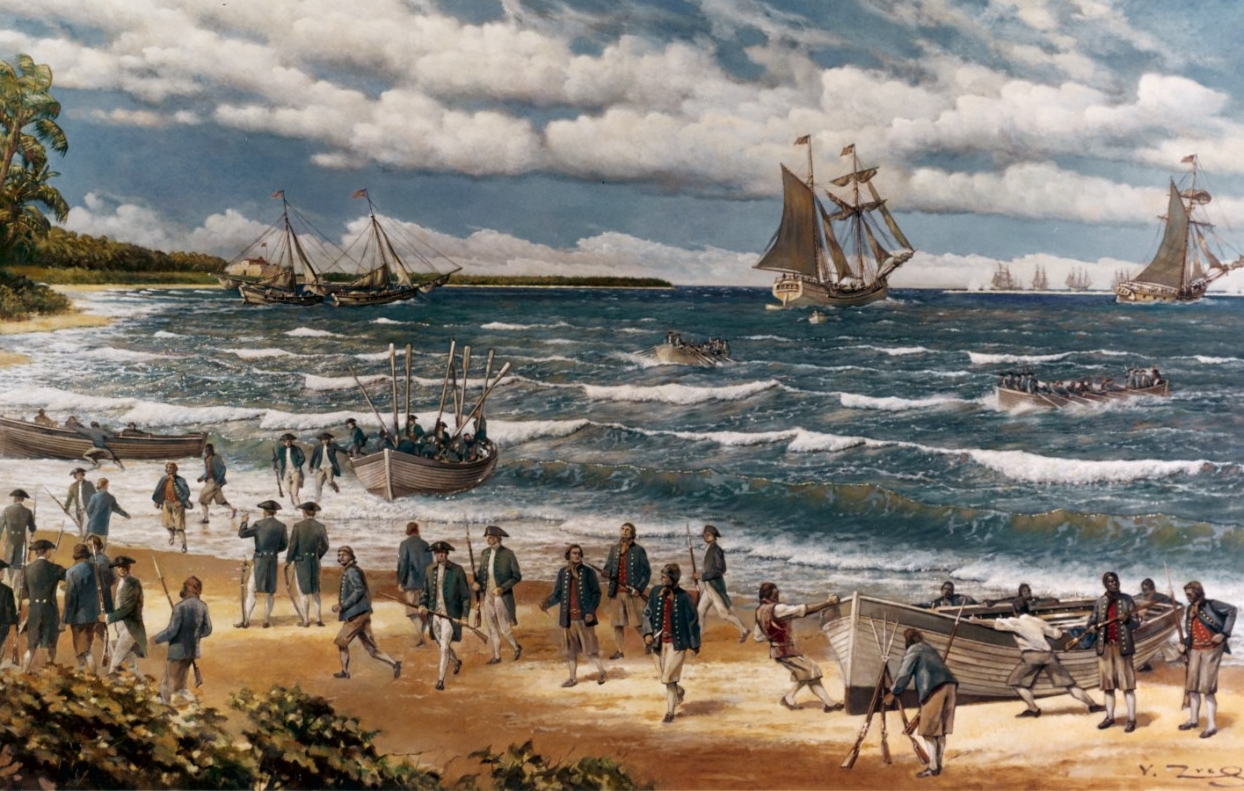 Photo #: NH 79419-KN New Providence Raid, March 1776