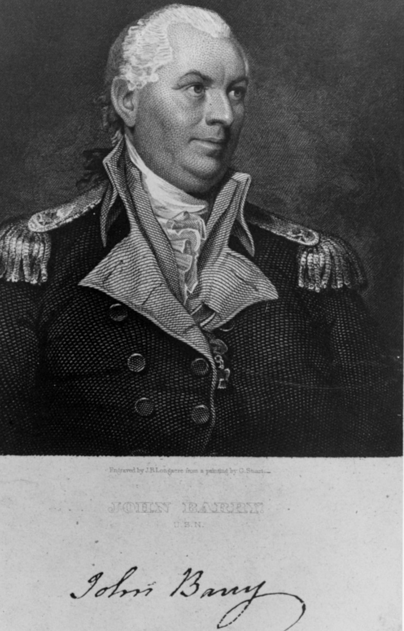 Photo #: NH 56857  Commodore John Barry, USN (1745-1803)