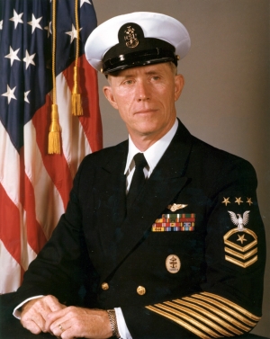 Portrait of MCPON Billy C. Sanders