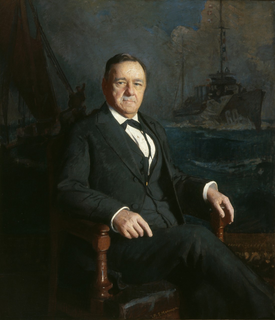 Secretary of the Navy Josephus Daniels
