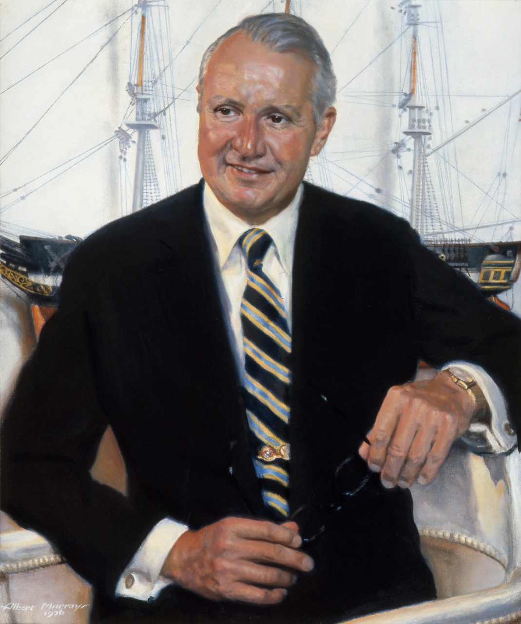 Secretary of the Navy J. William Middendorf