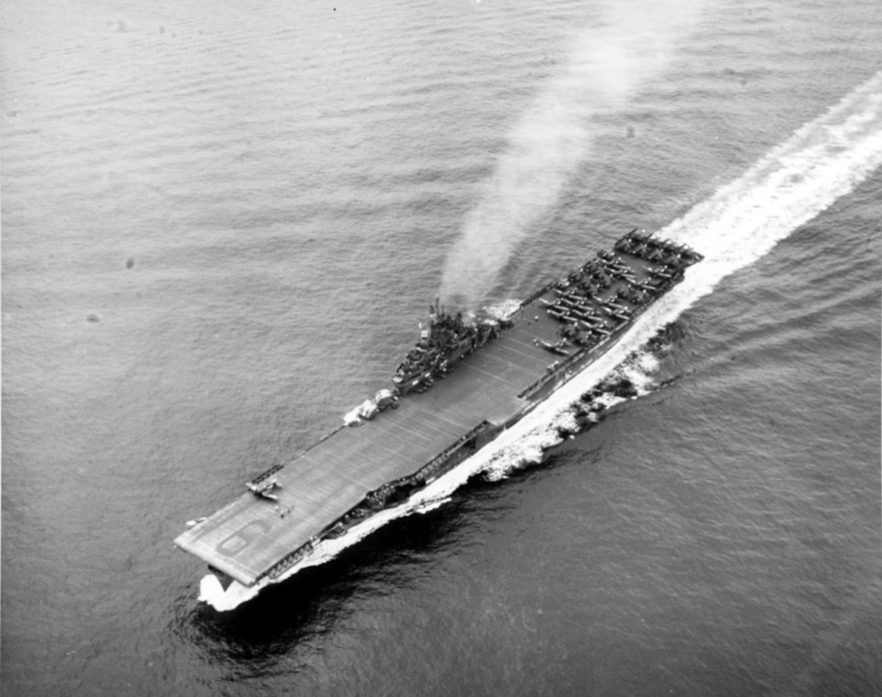 USS Essex (CV-9) underway