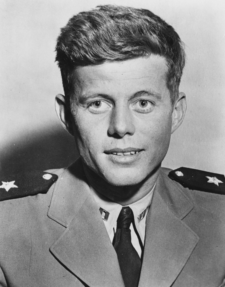 Navy Lieutenant John F. Kennedy
