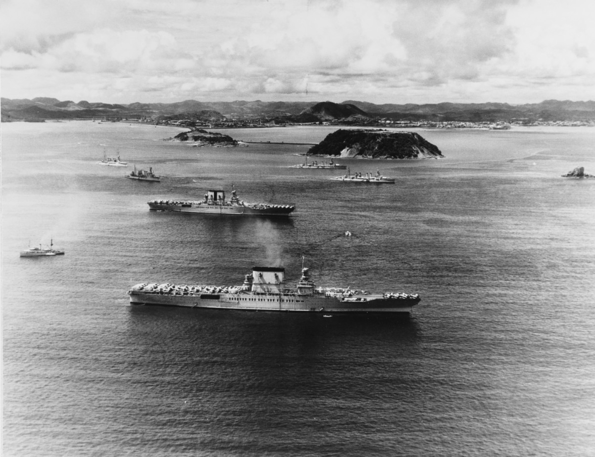 USS LEXINGTON (CV-2) and USS SARATOGA (CV-3)