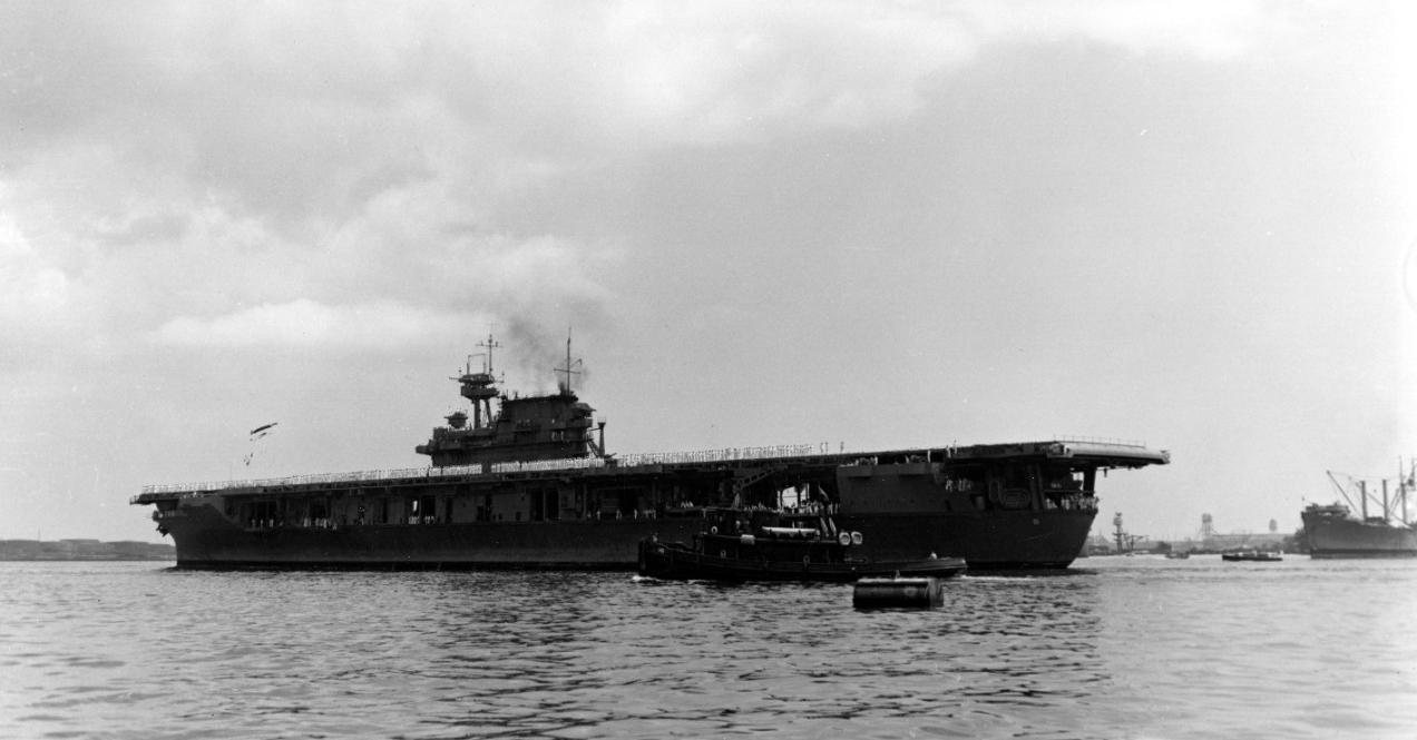 USS Yorktown (CV-5) arrived at Pearl Harbor