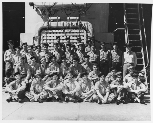 Members of crew, World War II