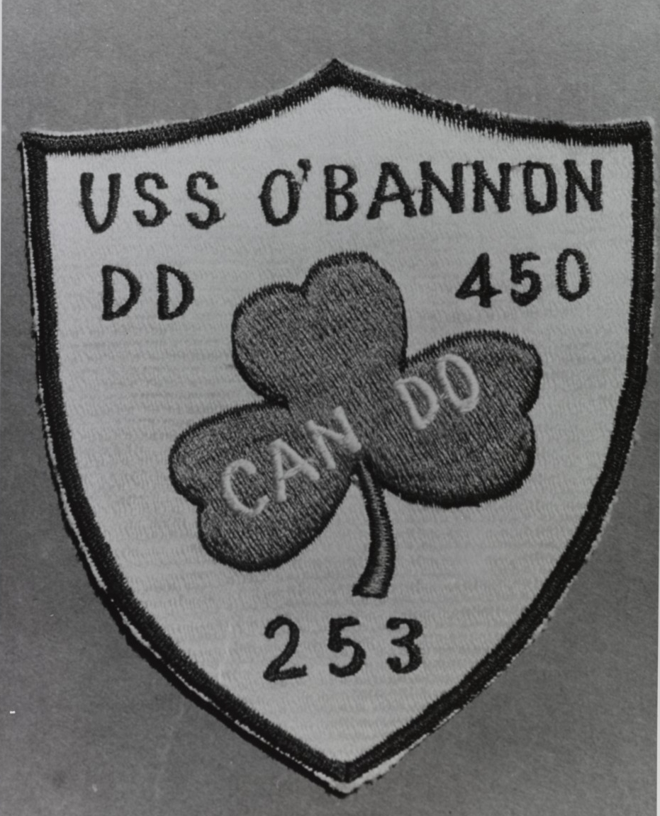 USS O’Bannon (DD-450) embroidered patch