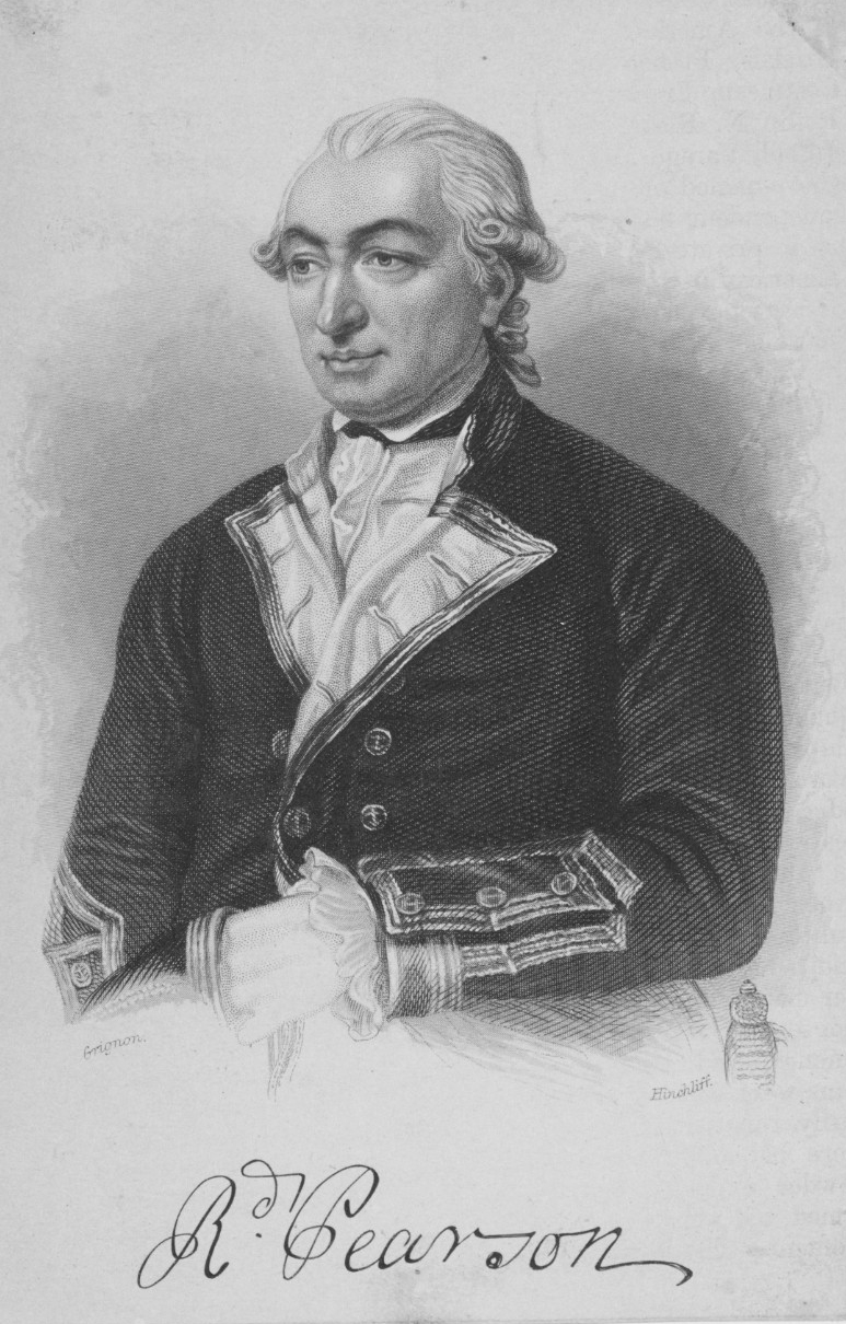 British Captain Richard Pearson
