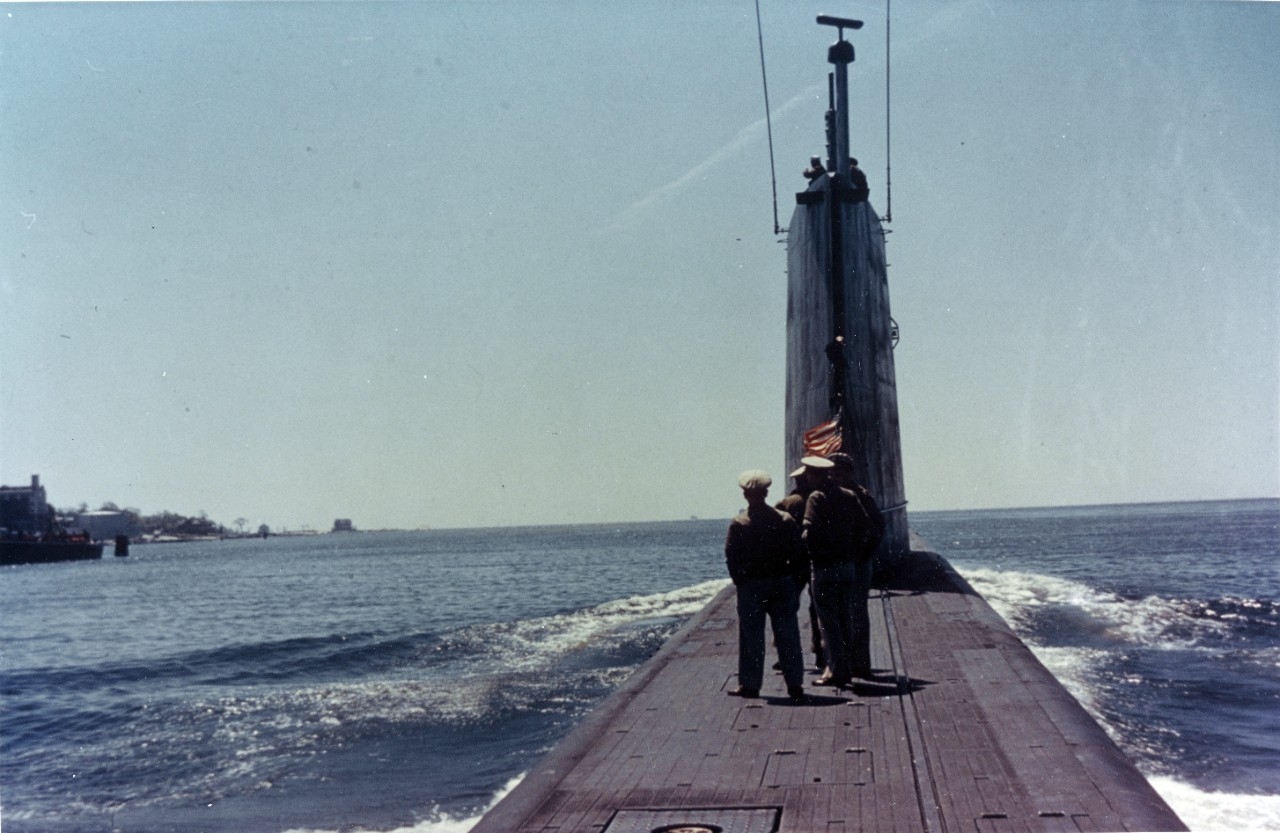 USS Nautilus (SSN-571) during shakedown