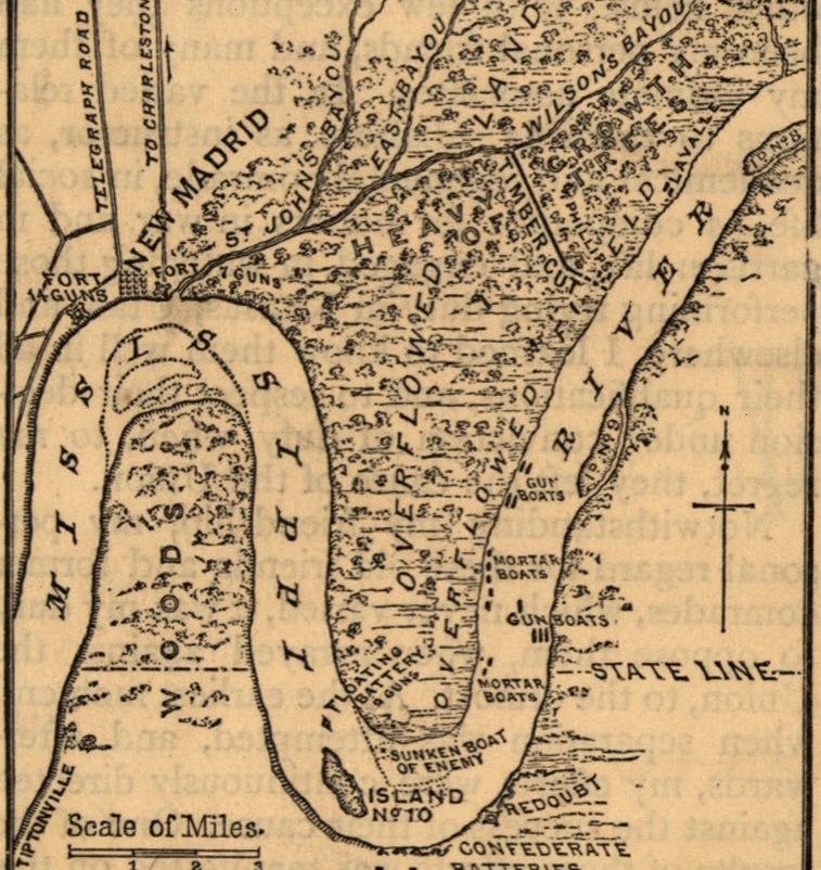 Copy of published black and white map. 