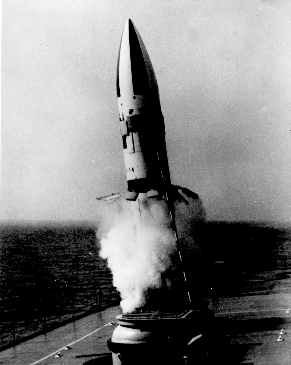 Poseidon missile launching
